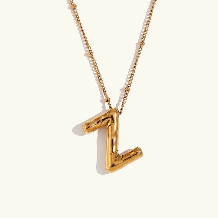 Clarisa™ | Necklace with Gold Initial