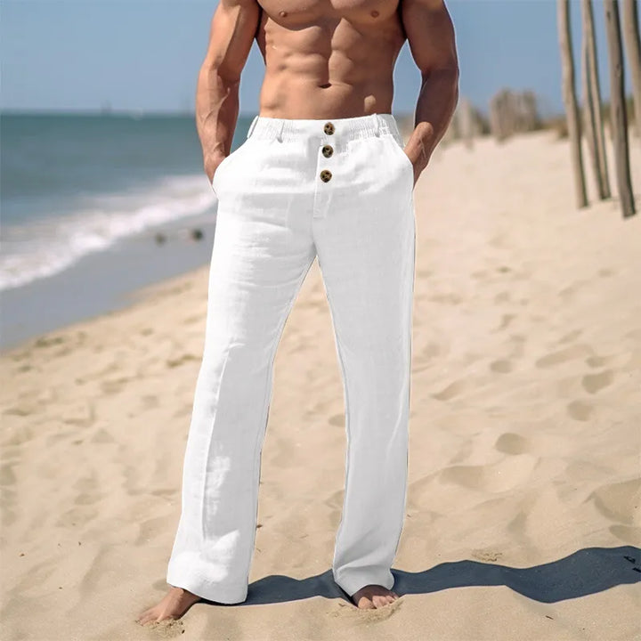 Elías - Seaside Linen Trousers