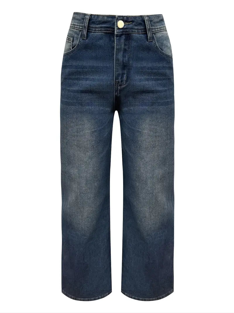 Joan - Straight Wide-Leg Pants