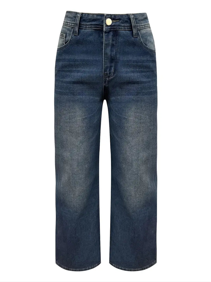 Joan - Straight Wide-Leg Pants