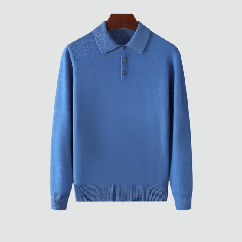 Jonathan - Classic Polo Wool Sweater