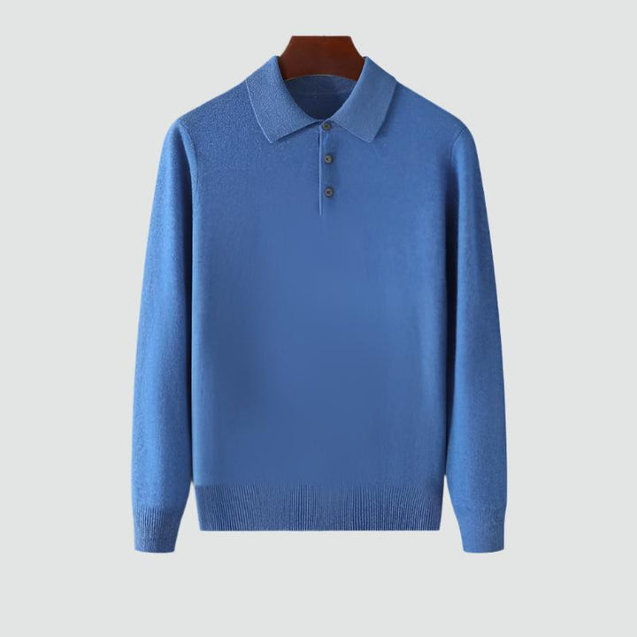 Jonathan - Classic Polo Wool Sweater