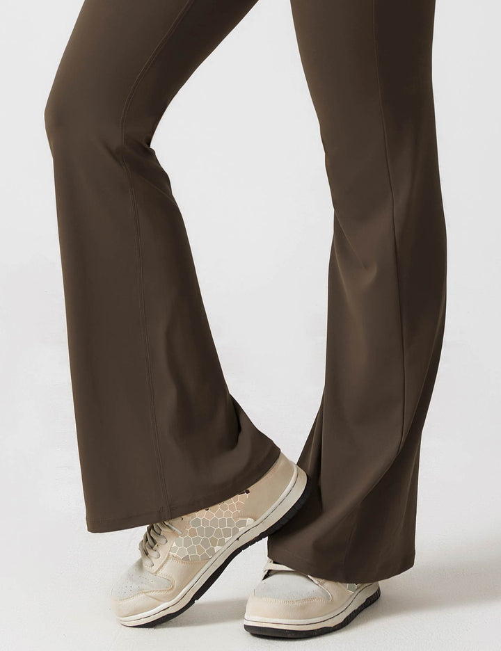 Elena - Flared V -Back Jumpsuit