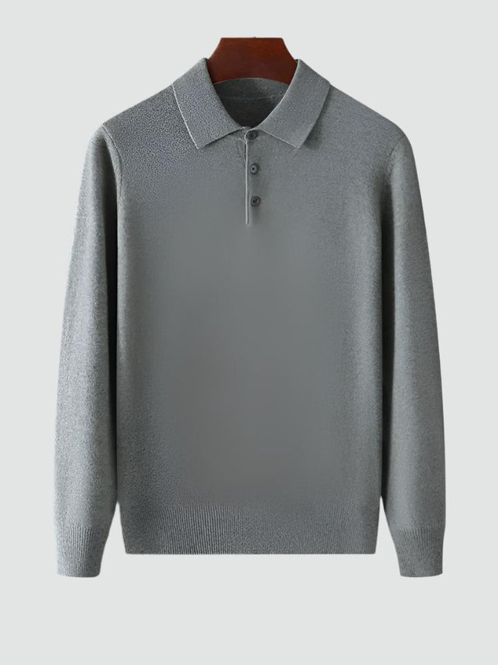 Jonathan - Classic Polo Wool Sweater