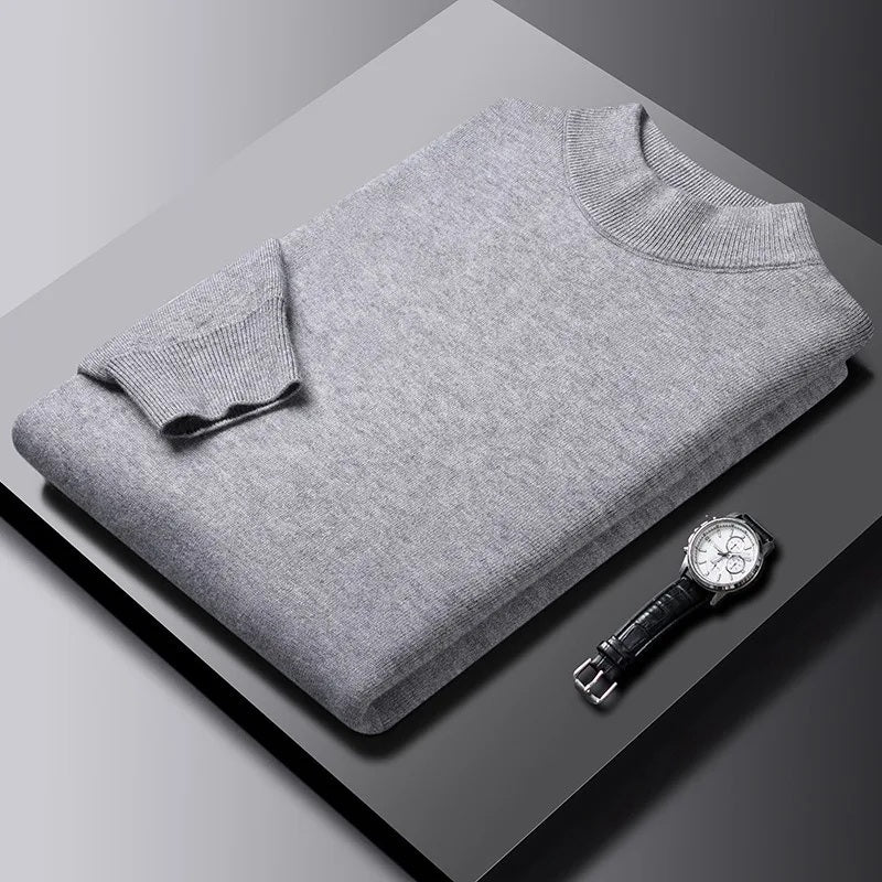Dareen - Pure Cashmere Turtleneck Sweater