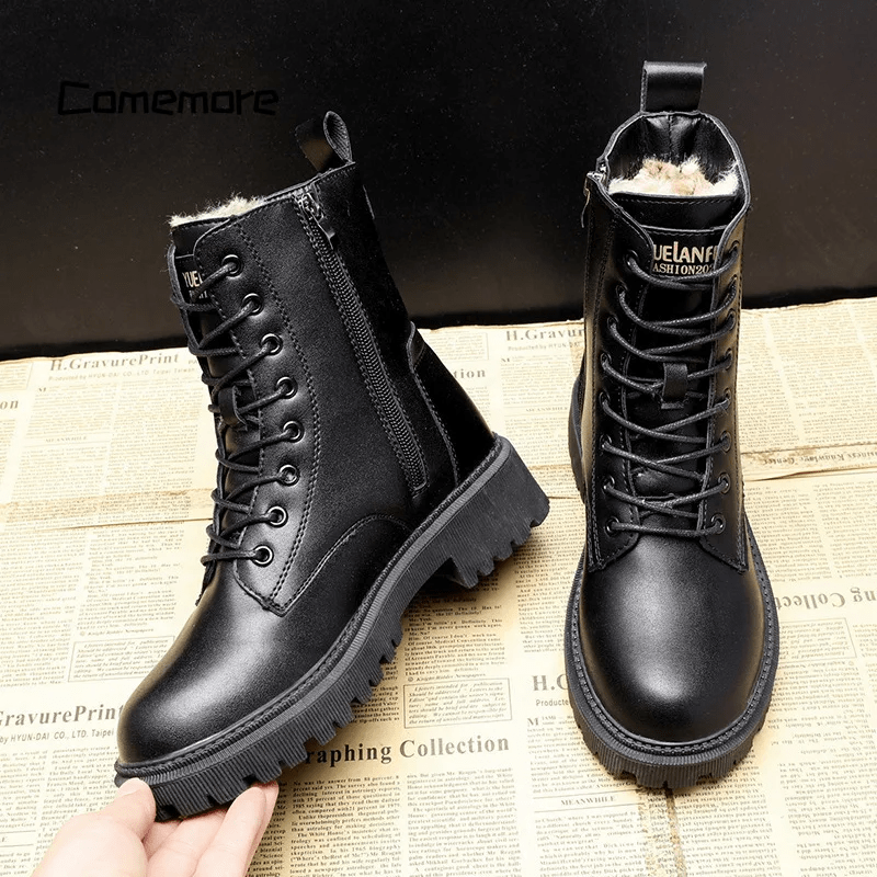 Helena - Laced Winter Boots