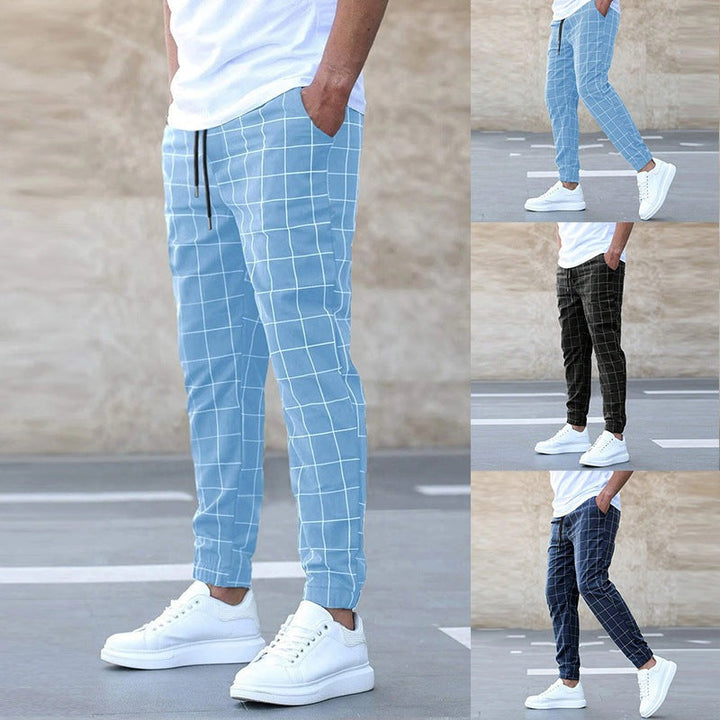 Jorge - Checkered Jogger Pants