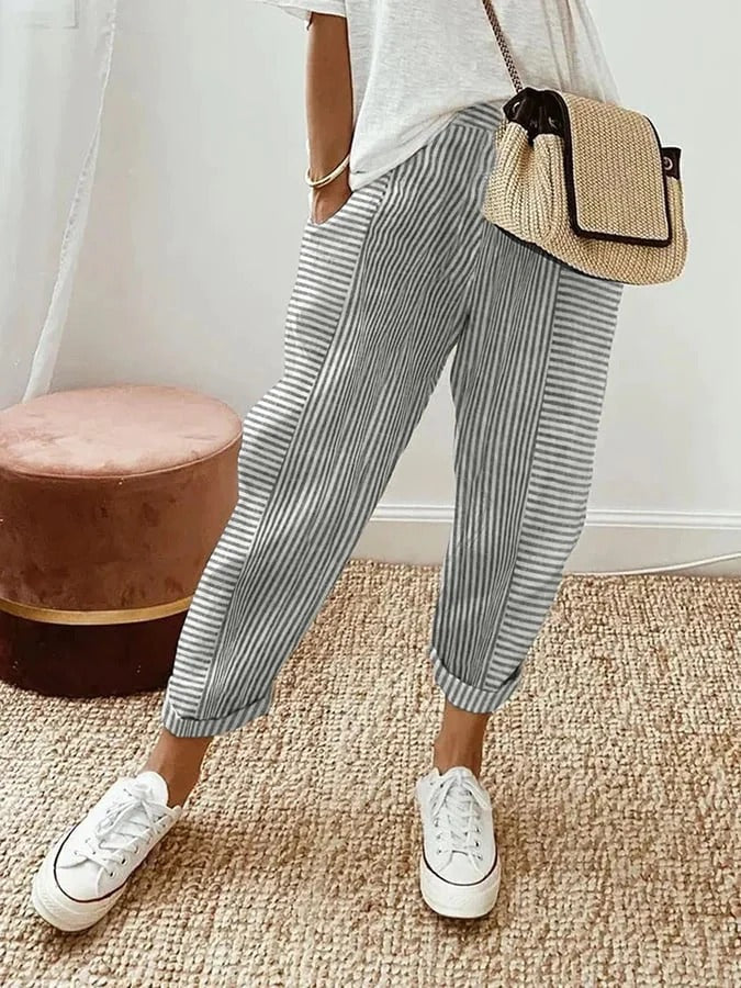 Karla | Striped trousers