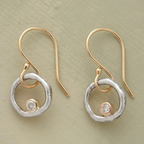 Laura™ | Vintage earrings with zirconia
