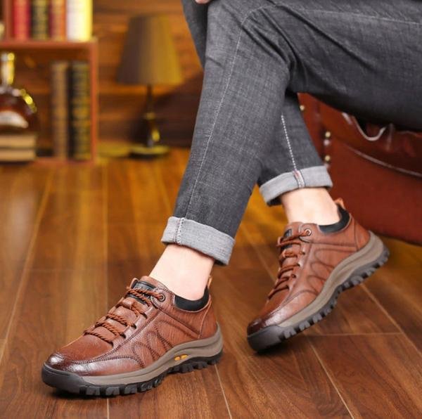 Landon - Orthopedic Leather Shoes for Men