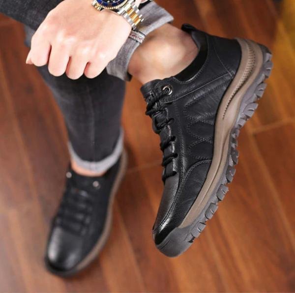 Landon - Orthopedic Leather Shoes for Men