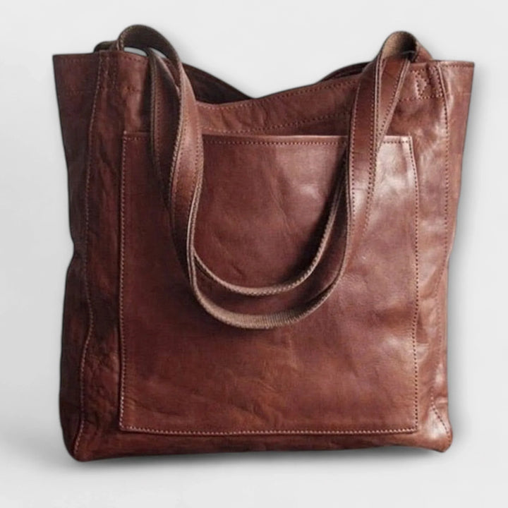 The Zara Vintage Leather Bag with Soft Leather