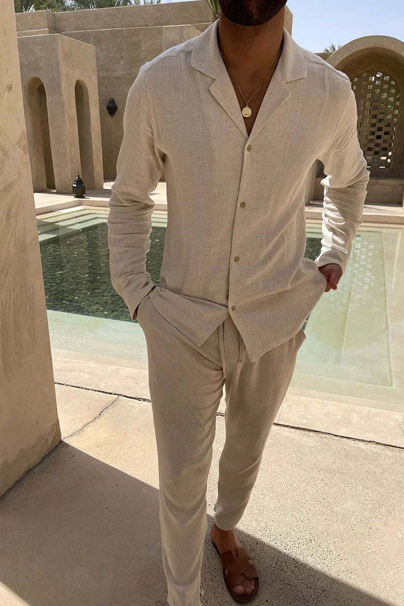 Evaro - Linen Set for Men