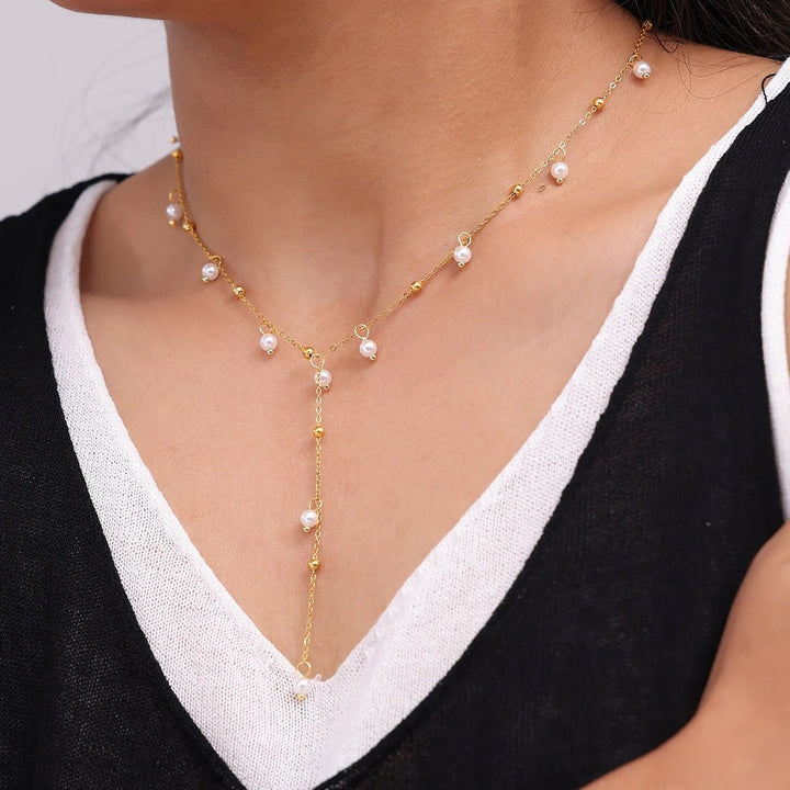 Ania™ | Classic Pearl Necklace