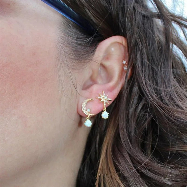 Sterre™ | Classic mother-of-pearl earrings