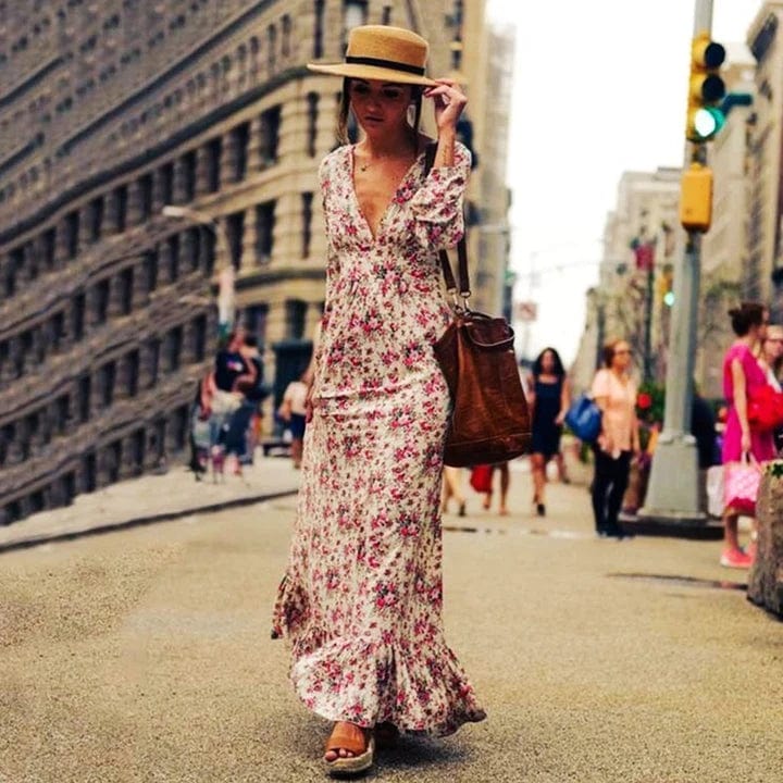 Ilse - Boho Long Dress