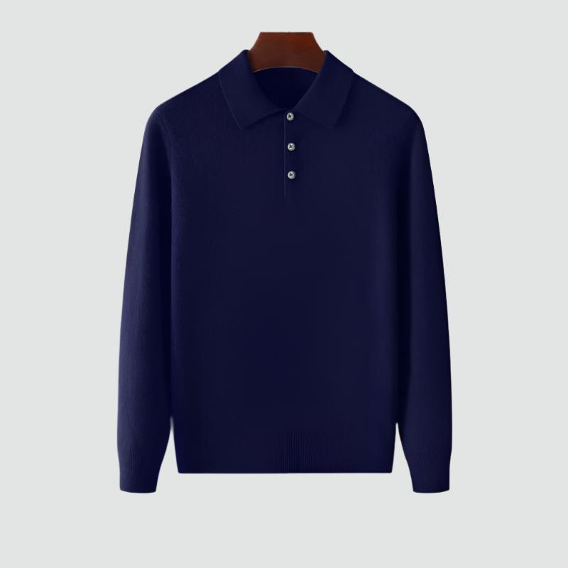 Jonathan - Classic Polo Wool Sweater