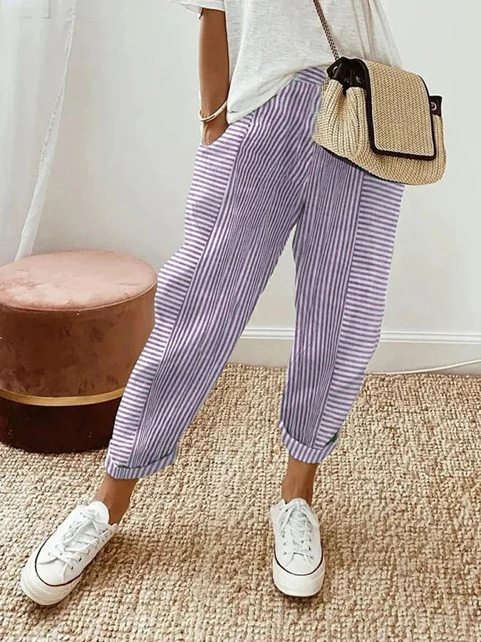 Karla | Striped trousers