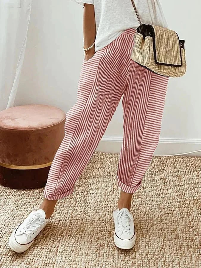 Karla | Striped trousers