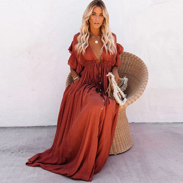 Julie - Boho Long Dress